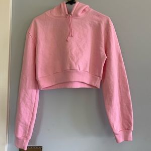 Pink hoodie
